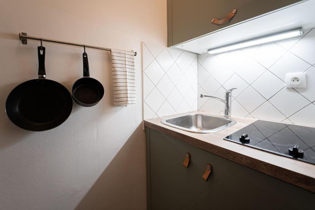 Mini Studio In Masaryk Quarter - Brno Apartment ภายนอก รูปภาพ